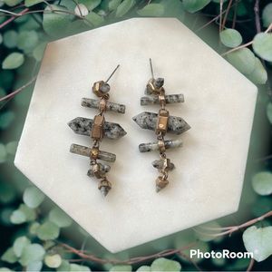 Kendra Scott granite and rose gold Talias PRICE FIRM